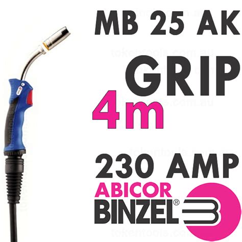 Genuine Binzel Mb Grip Ak Mig Torch M