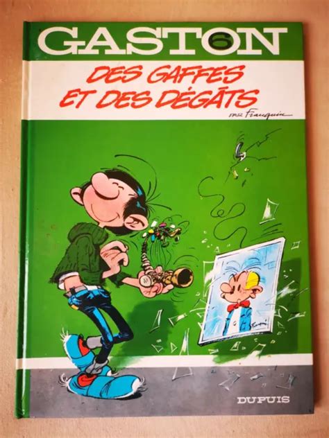 GASTON LAGAFFE DES gaffes et des degats 6 Franquin Comic französisch