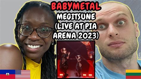 BABYMETAL Megitsune Reaction Live At PIA Arena 2023 Live FIRST