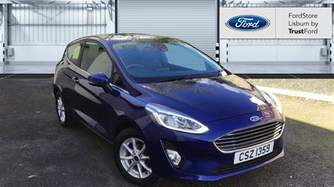 Ford Fiesta 2018 Deep Impact Blue £8850 Belfast Newtownards Rd