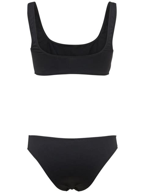 Buy Laura Urbinati Helena Stretch Tech Bikini Set Black At Off