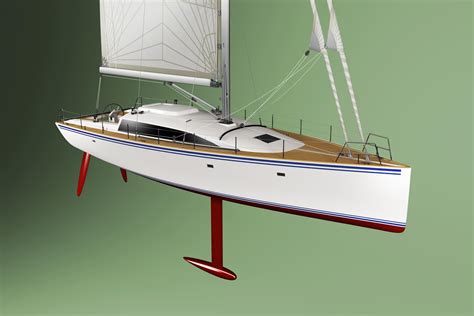 40 feet sailboat exterior studio | Boat Design Net