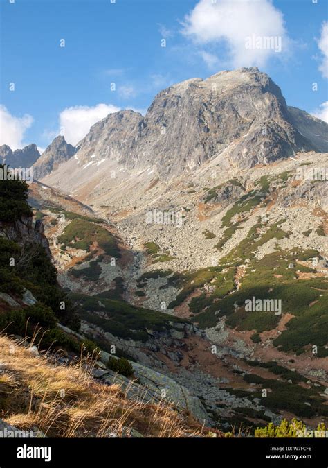 Great Cold Valley In Vysoke Tatry High Tatras Slovakia The Great