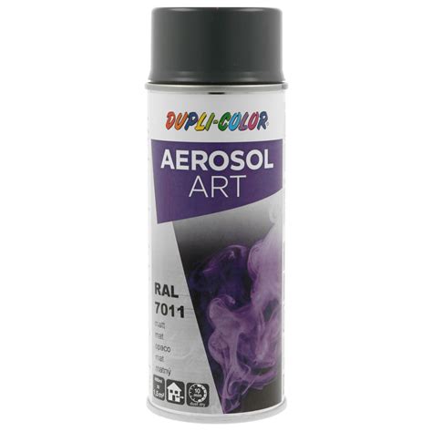 DUPLI COLOR Aerosol Art RAL 7011 Eisengrau Matt 400 Ml Matt RAL