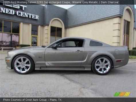 Mineral Grey Metallic 2005 Ford Mustang Saleen S281 Supercharged