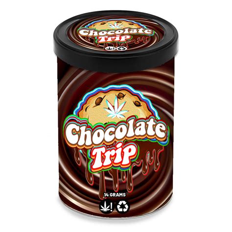 Chocolate Trip 400ml Tuna Tins 14g Green Buddha Packaging