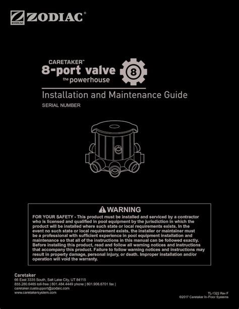 PDF Installation And Maintenance Guide Install A 2 Way Valve In The