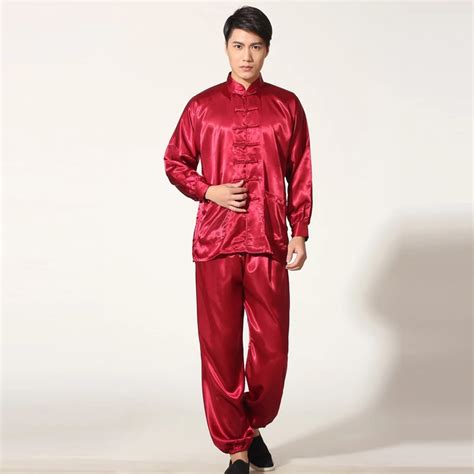 Roupas Tradicionais Chinesas 14 Cores Manga Longa Wushu Taichi Kungfu Uniforme Roupa De