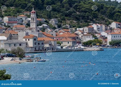 Brac island in Croatia stock photo. Image of view, europe - 53584018