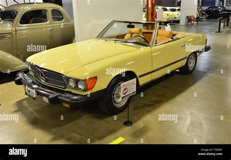 Mercedes Sl Sports Coupe Stock Photo Alamy