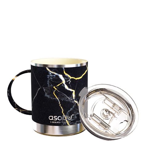 Asobu Ultimate Stainless Steel Ceramic Inner Coating Coffee Mug With