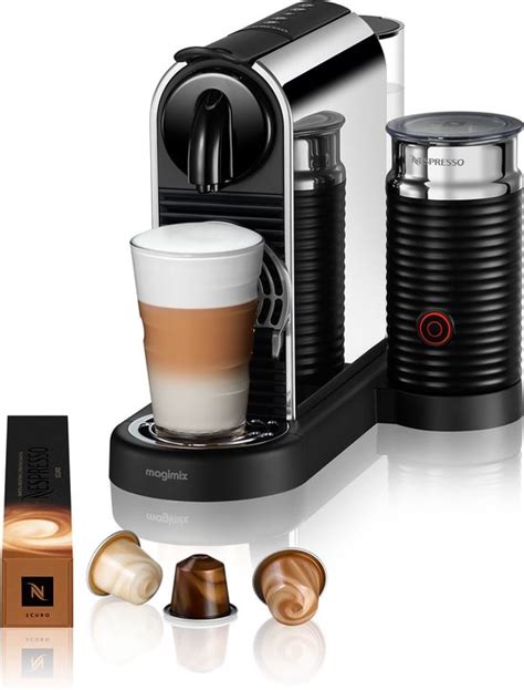 Magimix Nespresso Citiz Platinum Milk Stainless Steel Coffee Labs