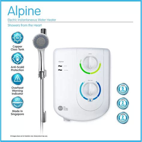 Instant Water Heater Alpine Shopee Singapore