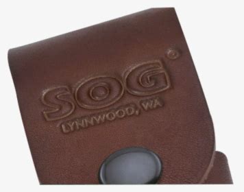 Sog Multi Tool Leather Belt Sheath - Leather, HD Png Download - kindpng