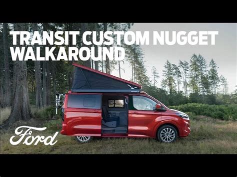 Ford Transit Custom Nugget Camper Revealed With Solar Off