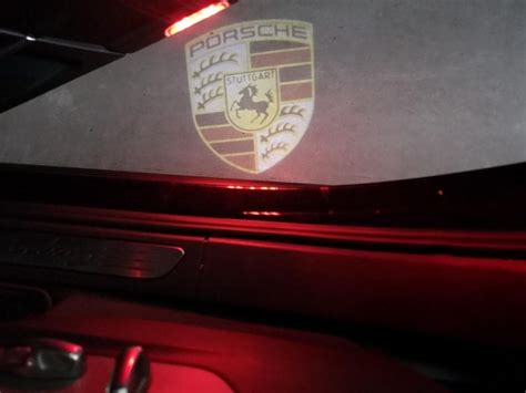 Porsche Door Lights Logo Carlightslogo