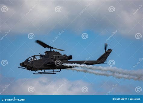 Apache Attack Helicopter And Flares Editorial Photo | CartoonDealer.com ...