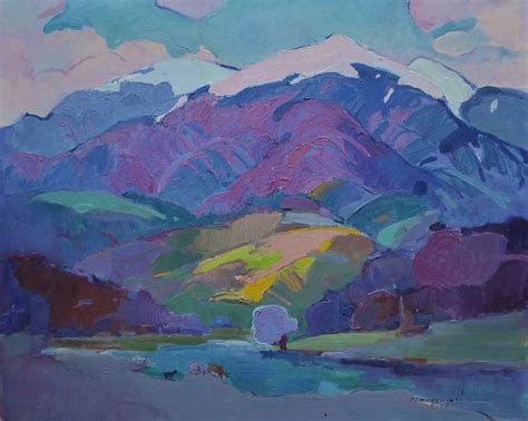 Mount Darvaika Painting By Shandor Alexander Saatchi Art