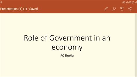 Role Of Government In An Economy YouTube