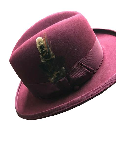 Alpha Godfather Homburg Classic Hat | Formal Hat | Selentino Hat ...