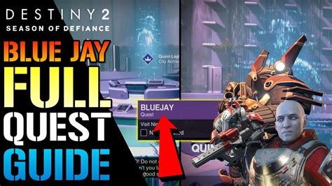 Destiny 2 Bluejay FULL QUEST GUIDE Lightfall Season Of Defiance