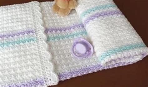 Small Baby Blanket Crochet Pattern