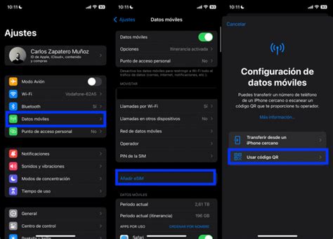 Cómo activar eSIM en iPhone