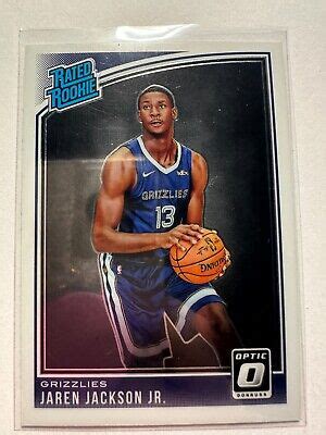 K Donruss Optic Jaren Jackson Jr Rr Rc Ebay