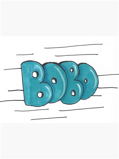 Bobo Logo Sticker By Unreachedart Redbubble