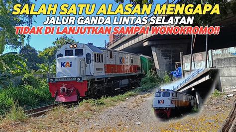 Mepet Dengan Rel Alasan Double Track Lintas Selatan Tidak Di