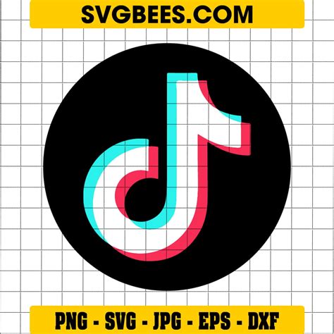 Tiktok Svg Png Files Svgbees