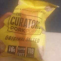 THE CURATORS High Protein Pork Puffs Variety Pack Original Salted