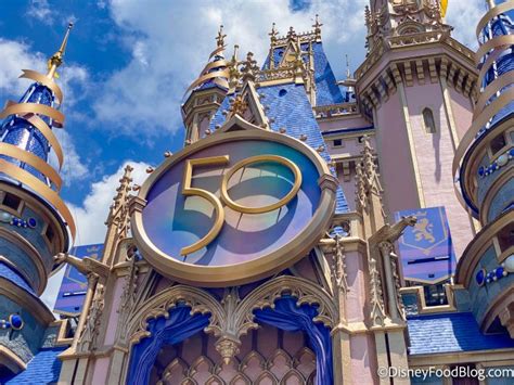 Photos New 50th Anniversary Sign Arrives In Magic Kingdom Disney By Mark