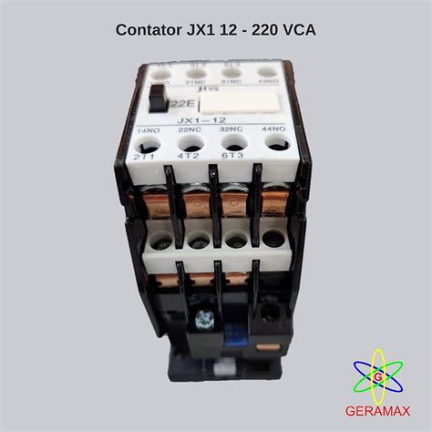 Contator Jx1 12amp 220vca Jng Loja Geramax