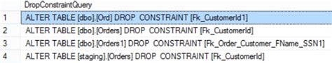 Welcome To Techbrothersit How To Drop Foreign Key Constraints In Sql Server Database For All