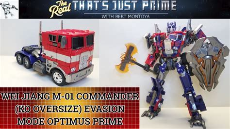 Wei Jiang M01 Commander Ko Os Evasion Mode Optimus Prime Review