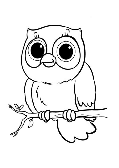 Free And Easy To Print Owl Coloring Pages Tulamama