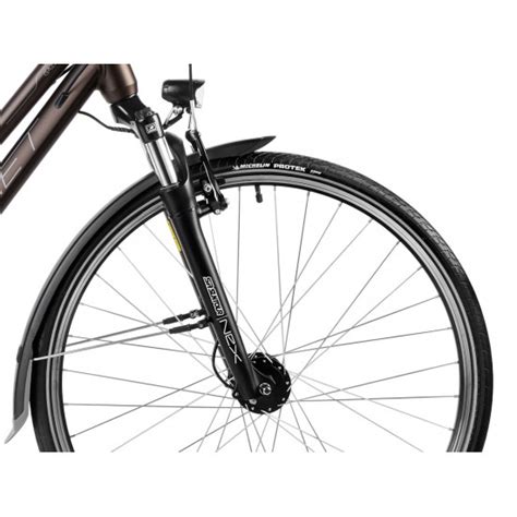 Dviratis Romet Gazela 5 28 2023 Dark Brown Grey Bikko Lt