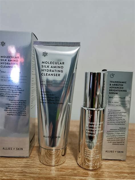 Allies Of Skin Molecular Silk Amino Hydrating Cleanser Tranexamic