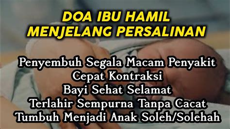 Doa Ibu Hamil Agar Bayi Sehat Sempurna Dan Mudah Melahirkan Dzikir