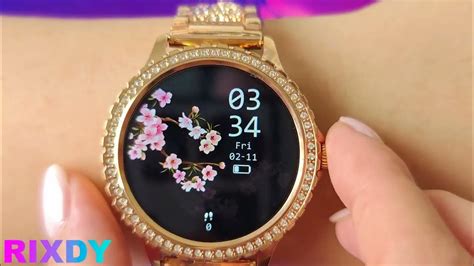 ЛУЧШИЕ ЖЕНСКИЕ СМАРТ ЧАСЫ Rixdy I70 - YouTube