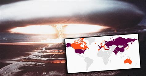 The Map Of Where You Need To Go To Survive A Nuclear War Indy100