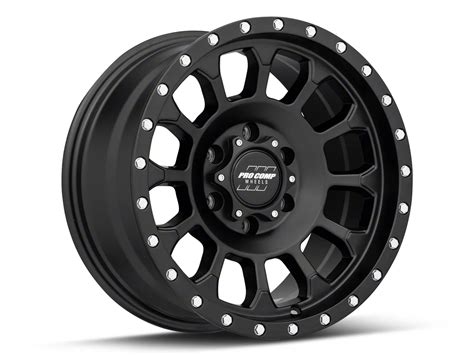 Pro Comp Wheels F Rockwell Satin Black Lug Wheel X Mm