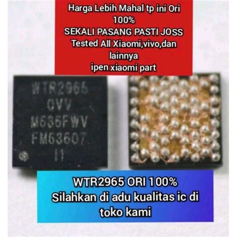 Jual IC RF XIAOMI WTR2965 ORIGINAL Shopee Indonesia