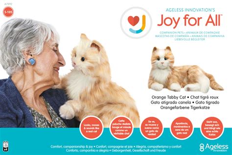 Best Buy: Joy for All Companion Pet Cat Orange Tabby A75925L00