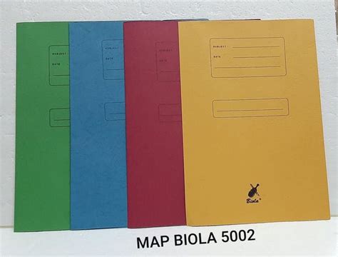 Map Biola Folio F Biru