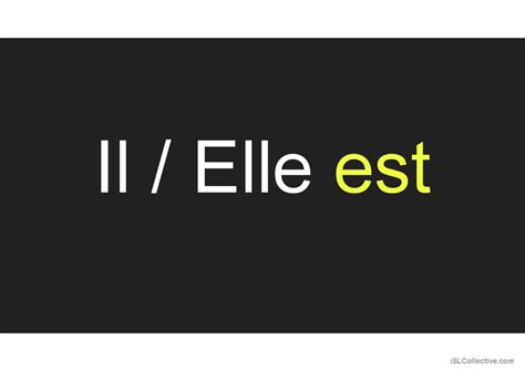 Conjugaison Du Verbe Tre Fran Ais Fle Powerpoints