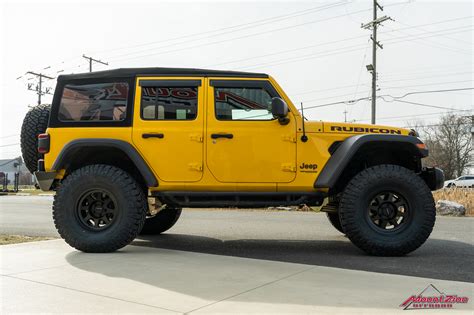 2021 Jeep Wrangler Unlimited Rubicon - HellaYella - Mount Zion Offroad