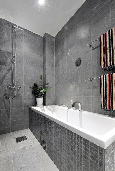 Top 60 Best Grey Bathroom Tile Ideas Neutral Interior Design