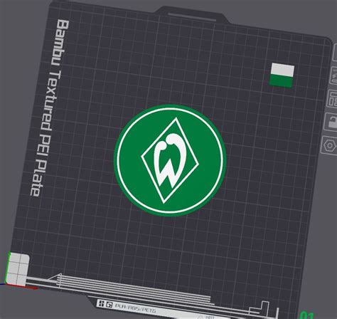 Werder Bremen Coaster By 5kyrunn3r MakerWorld